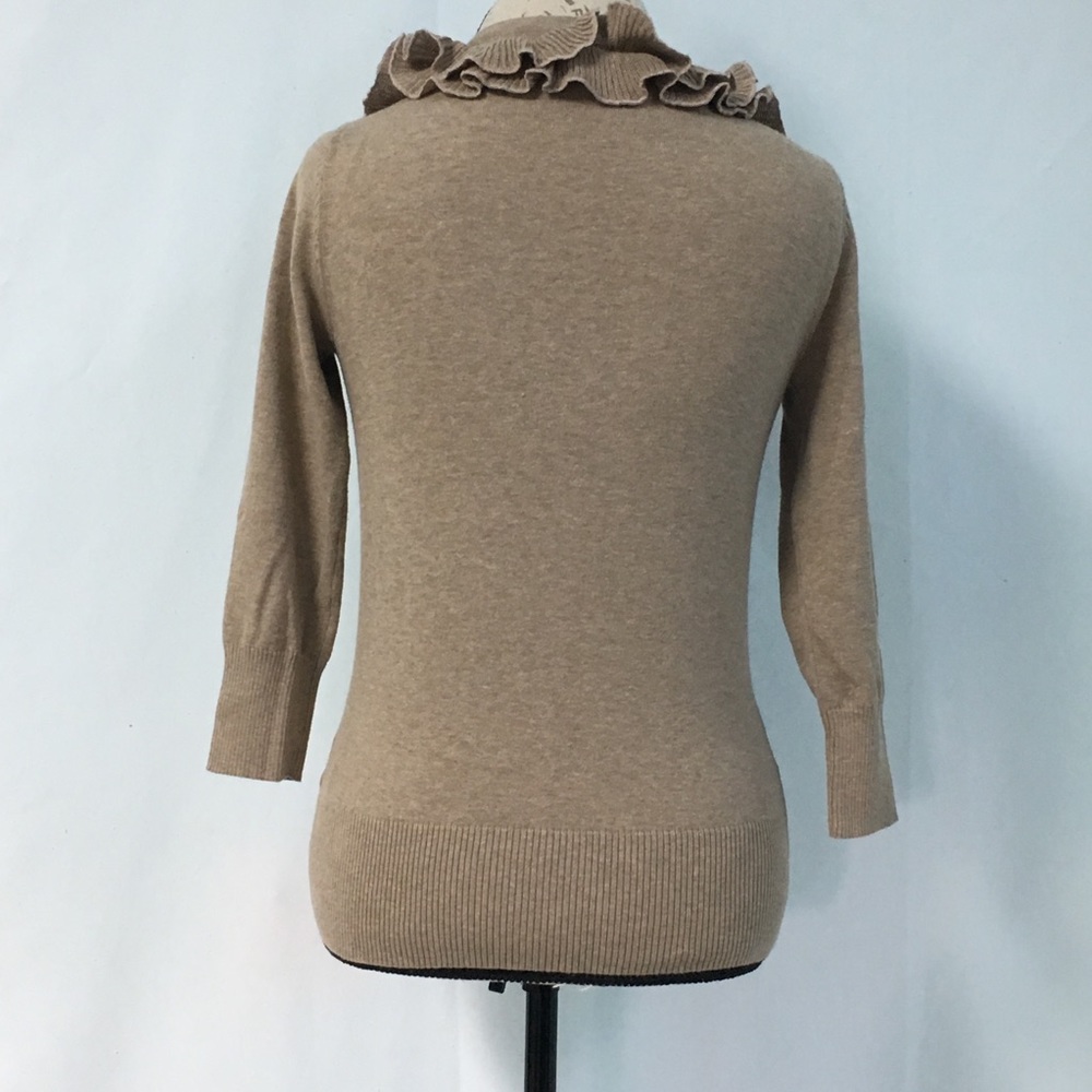 Cremieux Ruffle Sweater - Picture 2 of 4